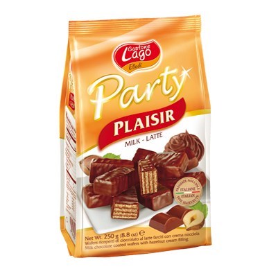 Lago Party Wafers Bags - PLAISIR (Choc. Covered)